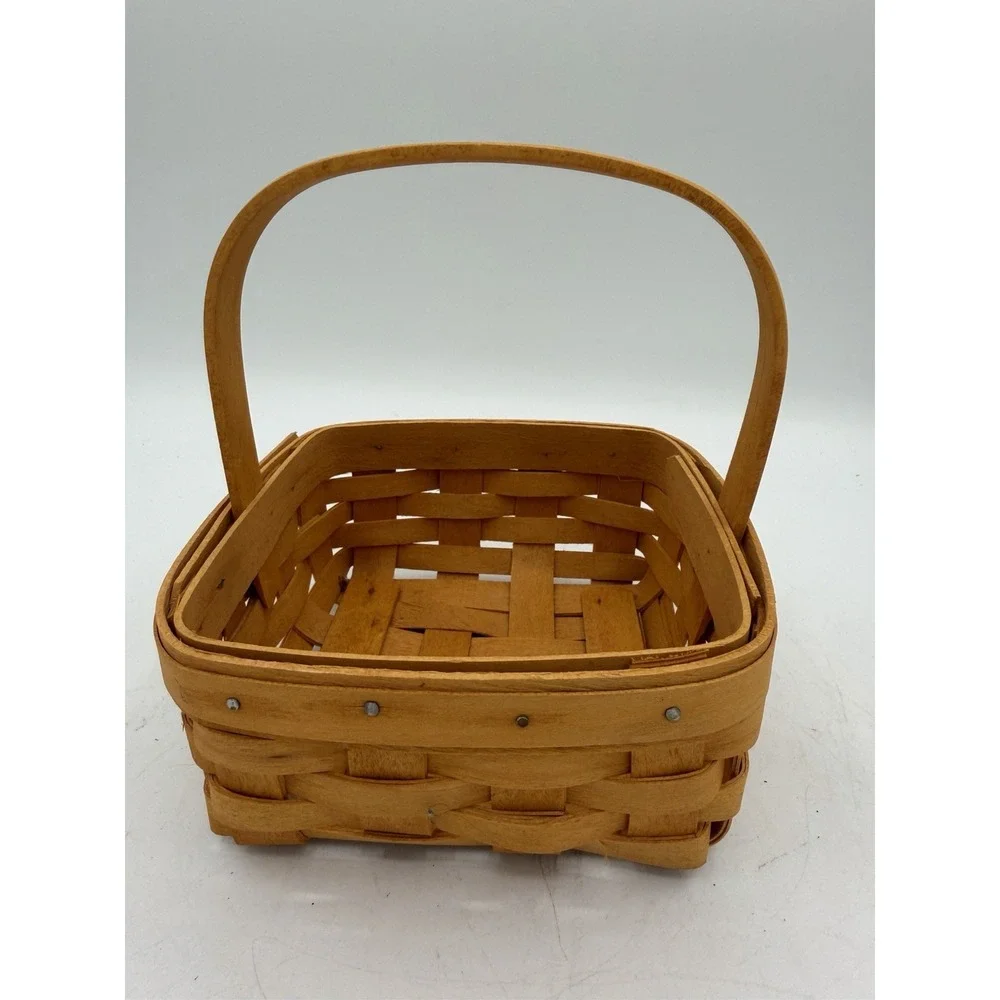 Longaberger 2001 Tarragon Basket‎ 🌿🧺 – NEW – Beautiful Herb‑Inspired Classic
